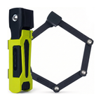 Inokim High-Security Folding Lock - Cut-Resistant Steel Bar 34 Inch (85cm)