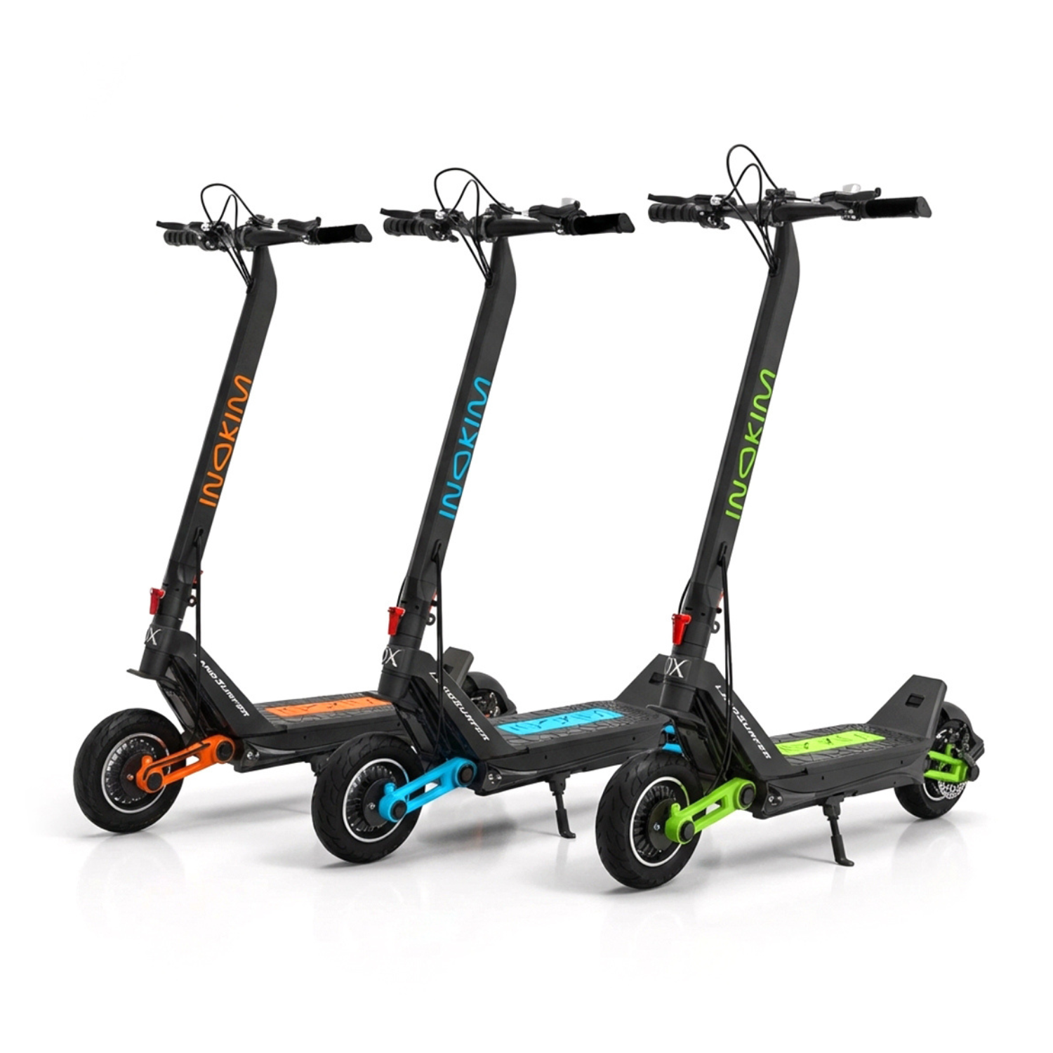 Inokim OX Super Electric Scooter - Ultra Foldable, Long Range, Suspension, Red Dot Design Winner