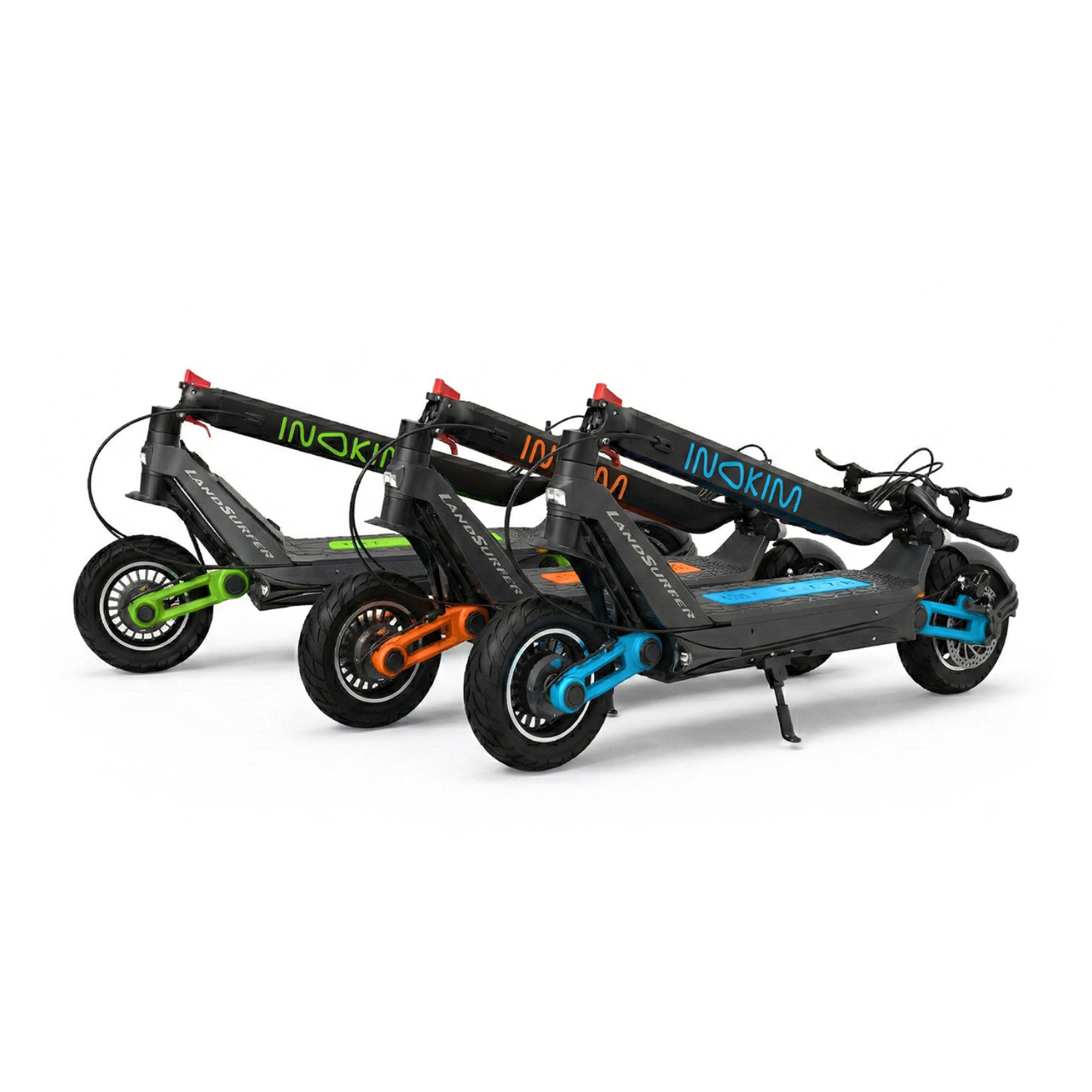 Inokim OX Super Electric Scooter - Ultra Foldable, Long Range, Suspension, Red Dot Design Winner