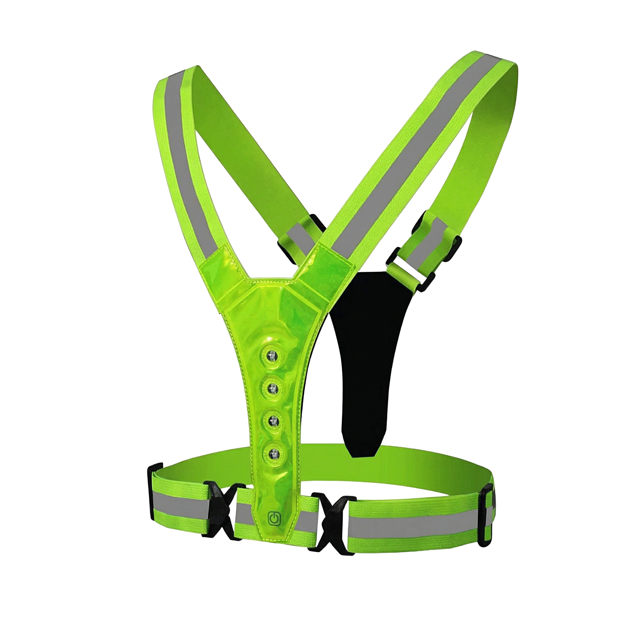 Inokim LED Reflective Safety Vest for Electric Scooter Riders - USB Rechargeable, High-Visibility