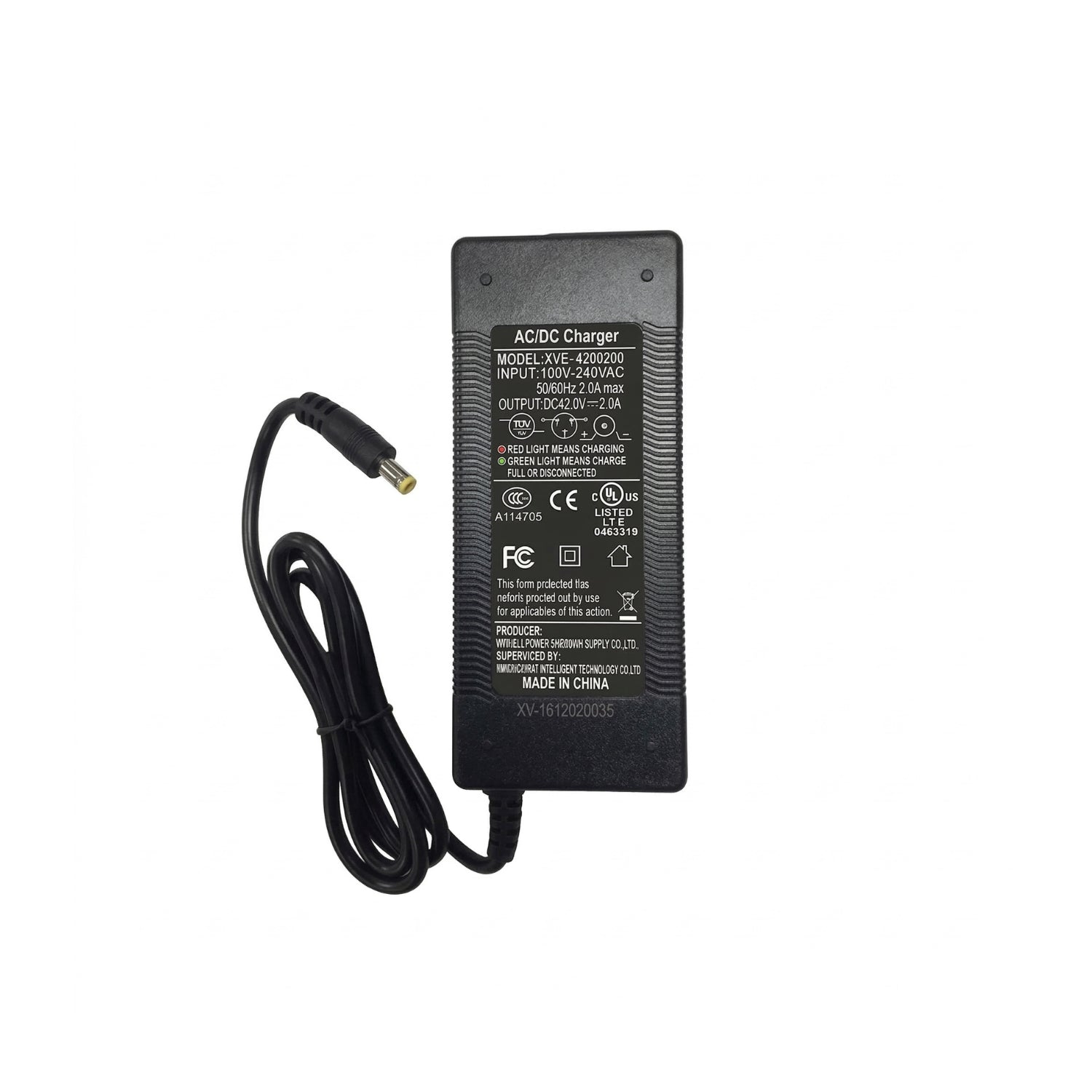 Original Inokim Light 2 Charger output 42.0V 2.0A | UL Certified
